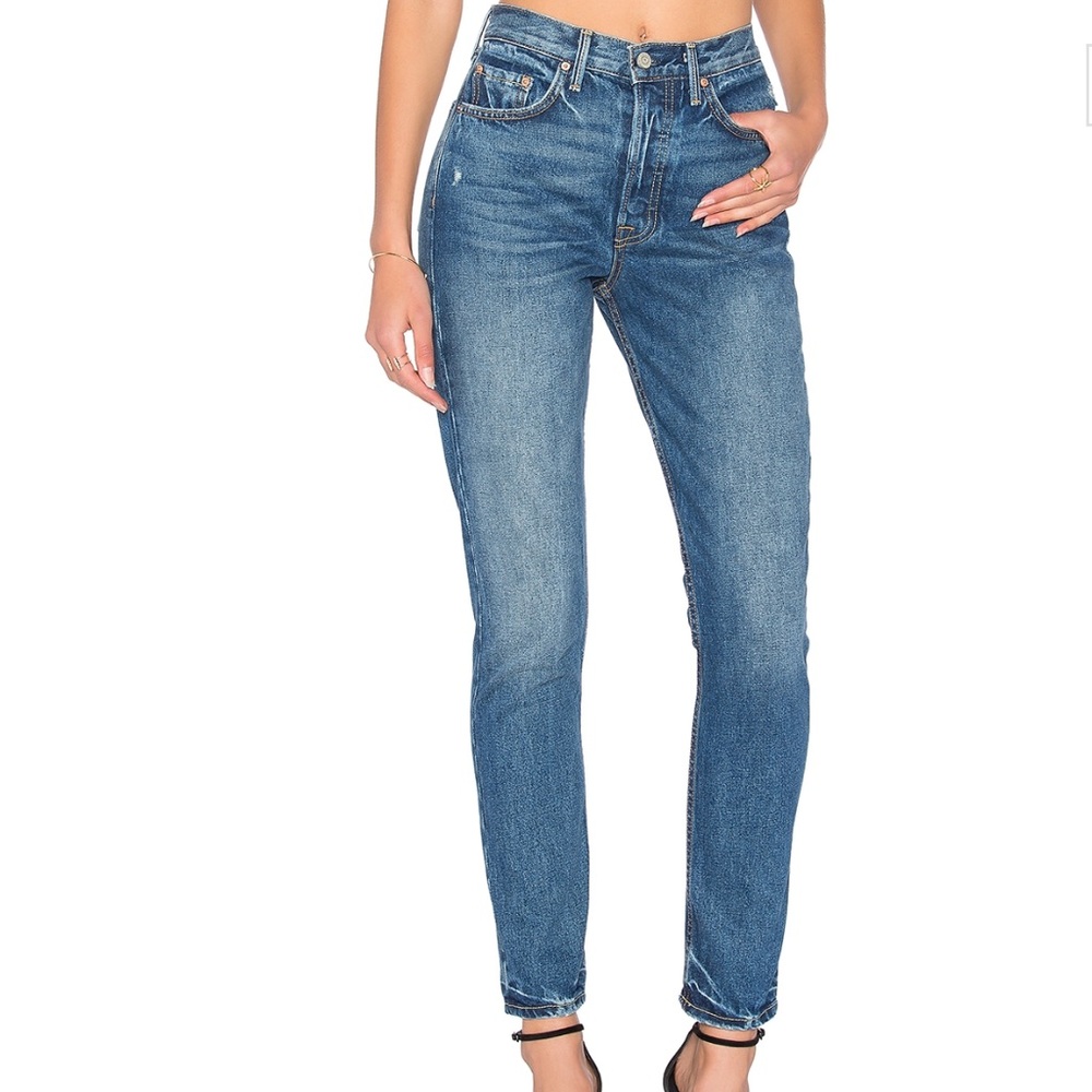 GRLFRND Blue Skinny Jeans